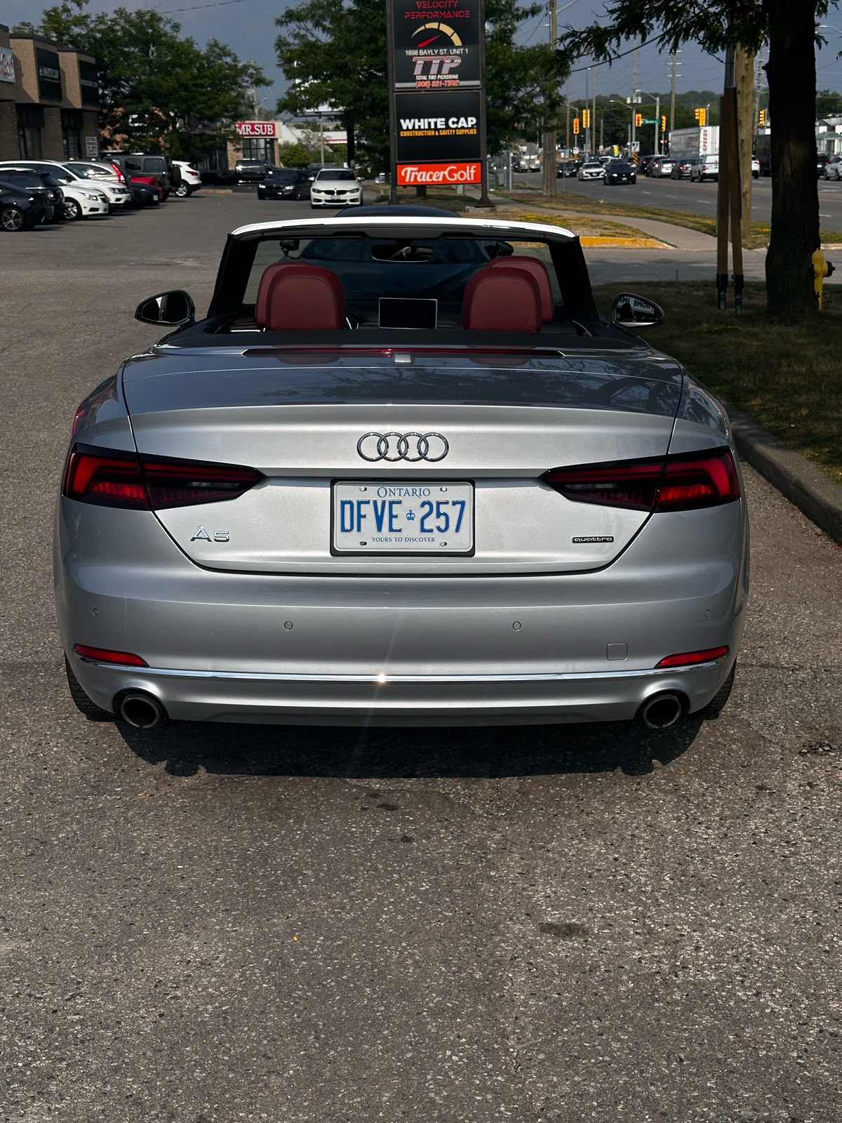 Audi A5 convertable