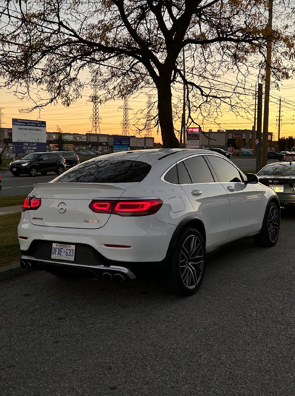 MERC glc43 amg coupe
