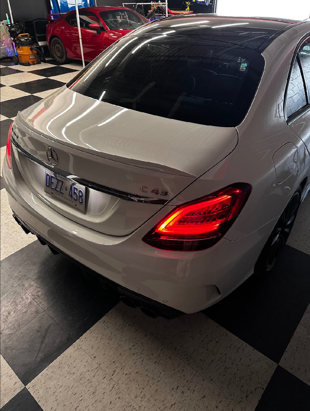 MERC C43 white