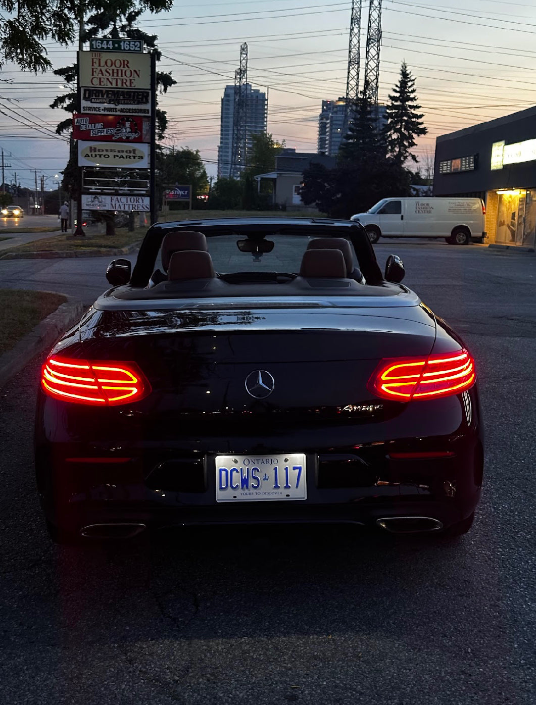 MERC C300 convertible